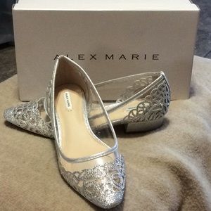 New clear & silver heels for a special event.